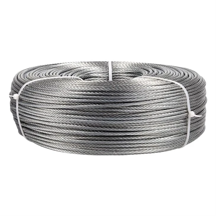 8x19 Galvanizado Acero Alambre Soga